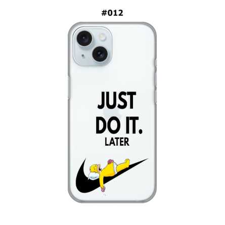 Maskica za iPhone 15 - Just Do It (Later) 219479
