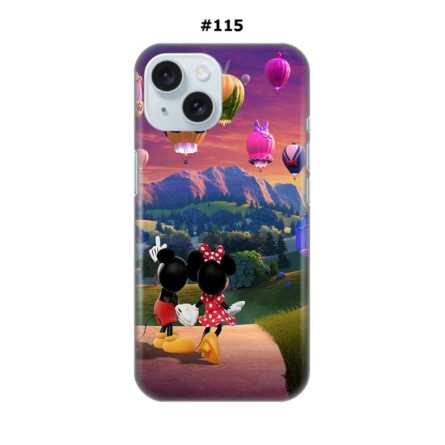 Maskica za iPhone 15 - Mouse Balloon 241534