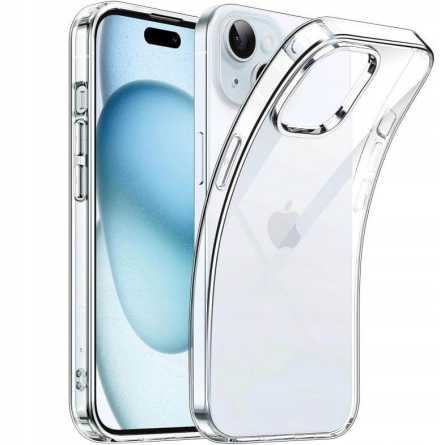 Ultra Tanka Prozirna Silikonska maskica za iPhone 15 Plus 266071
