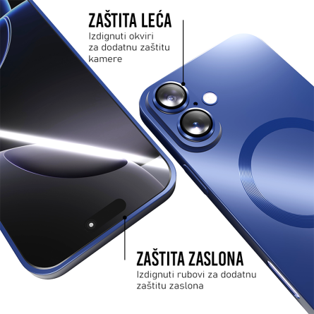 Magsafe Metallic silikonska maskica za iPhone 16 - Više boja 249991