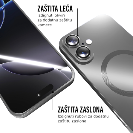 Magsafe Metallic silikonska maskica za iPhone 16 - Više boja 249993