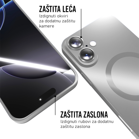 Magsafe Metallic silikonska maskica za iPhone 16 - Više boja 250004