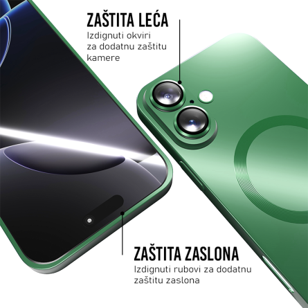 Magsafe Metallic silikonska maskica za iPhone 16 - Više boja 250002