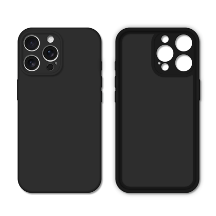 Mekana Silikonska Maskica za iPhone 16 Pro Max - Crna 249823
