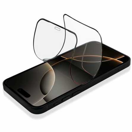 Zaštitno Staklo za ekran za iPhone XR / iPhone 11 (3D Keramičko Staklo) - (Prozirno sa crnim rubovima) 260515