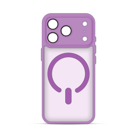 MagSafe poluprozirna maskica s obojenim rubovima za iPhone 17 Pro Max - Više boja 257015