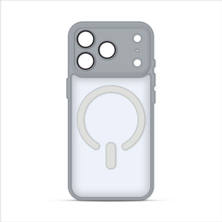 MagSafe poluprozirna maskica s obojenim rubovima za iPhone 17 Pro - Više boja 257005