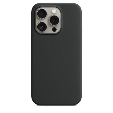 Silikonska Maskica za iPhone 12 Pro Max - Crna 235818