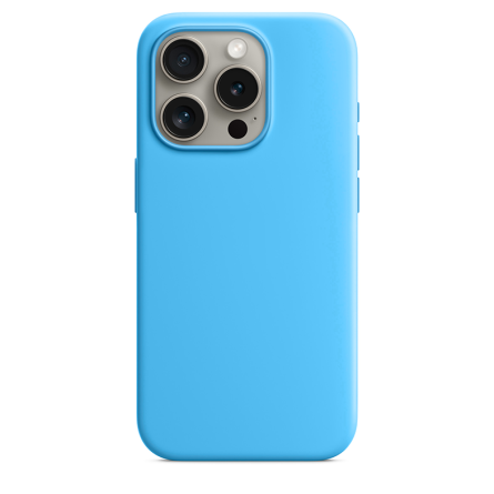 Mekana Silikonska Maskica za iPhone 14 Pro - Svijetlo plava 235946