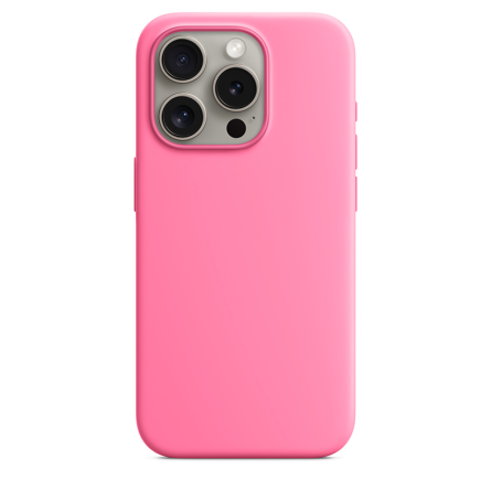 Silikonska Maskica za iPhone 12 Pro Max - Svijetlo roza 235816