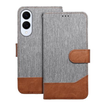 Jeans preklopna maskica za Samsung Galaxy S25 Edge - Siva 259229