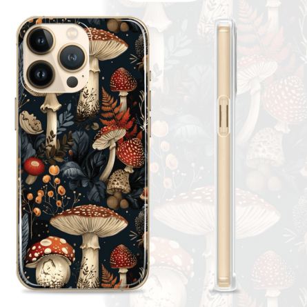 Silikonska Maskica za mobitel - "Fall Mushrooms" - Jesen-75 240090