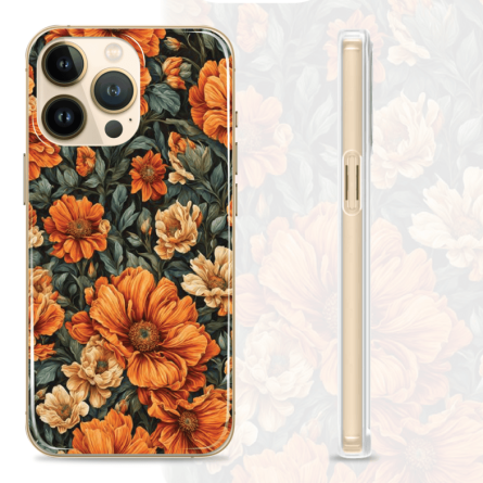 Silikonska Maskica za mobitel - "Fall Flowers" - Jesen-76 240094