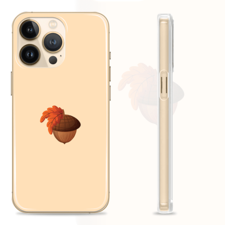 Silikonska maskica za mobitel - Žir - jesen-12 238214
