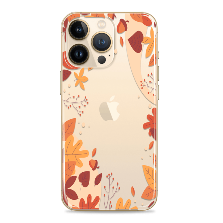 Silikonska maskica za mobitel - Jesensko lišće - jesen-41 238155