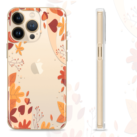 Silikonska maskica za mobitel - Jesensko lišće - jesen-41 238156