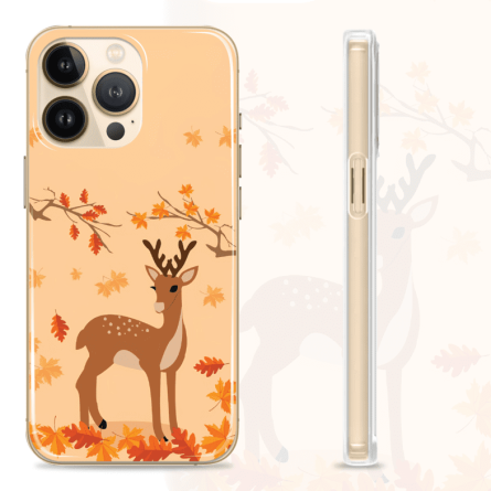 Silikonska maskica za mobitel - Bambi u šumi - jesen-4 238226
