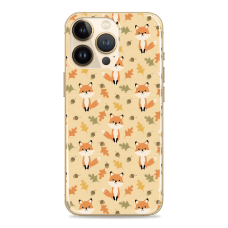 Silikonska maskica za mobitel - Lisice u jesen - jesen-6 238221