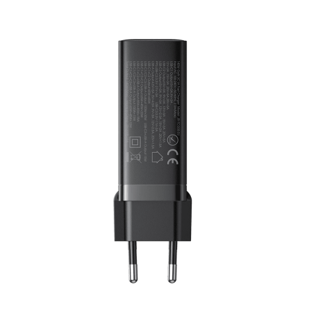 Joyroom GaN zidni punjač (140W) - 3x Type C i 1x USB + kabel Type C na Type C 1.2m (240W) - crni 243053