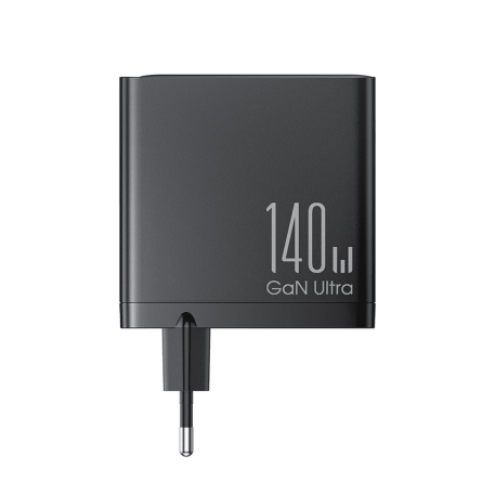 Joyroom GaN zidni punjač (140W) - 3x Type C i 1x USB + kabel Type C na Type C 1.2m (240W) - crni 243054