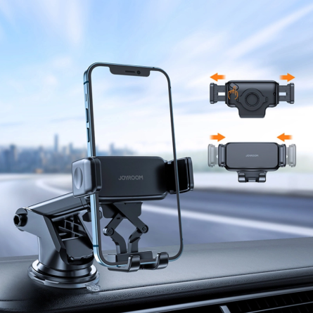 Joyroom Univerzalni Držač mobitela za armaturu automobila - crni 255168
