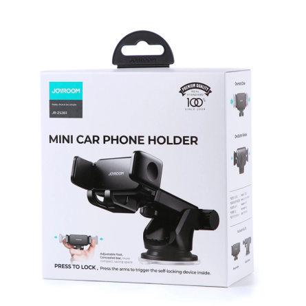 Joyroom Univerzalni Držač mobitela za armaturu automobila - crni 255174