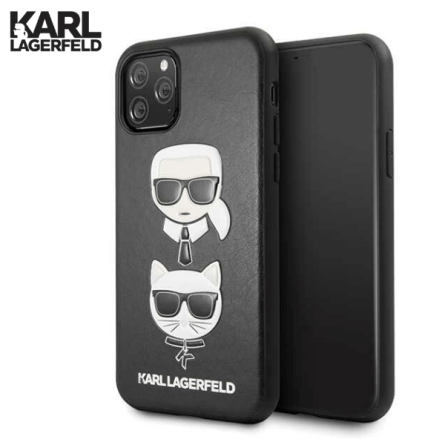 Kožna Karl Lagerfeld Maskica za iPhone 11 Pro Max – Crna 43859