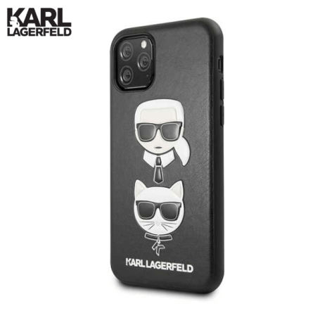 Kožna Karl Lagerfeld Maskica za iPhone 11 Pro Max – Crna 43860