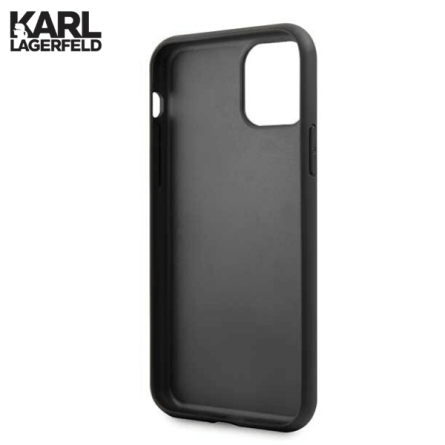 Kožna Karl Lagerfeld Maskica za iPhone 11 Pro Max – Crna 43861