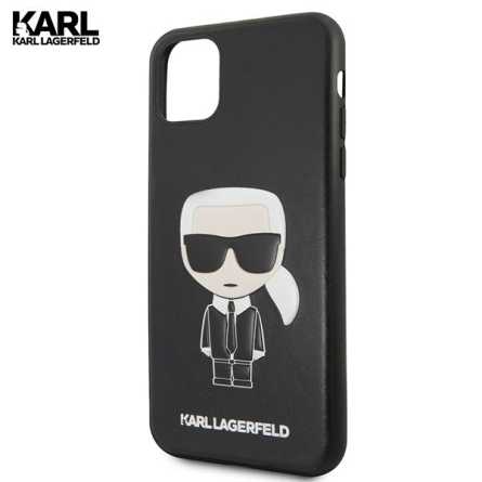 Kožna Etui Karl Lagerfeld Maskica za iPhone 11 Pro Max – Crna 100661