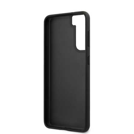 Karl Lagerfeld Hard Karl & Choupette maskica za Galaxy S21  – Crna 124764