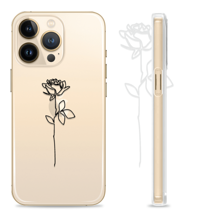 Silikonska maskica za mobitel - Rose - LA-22 239842