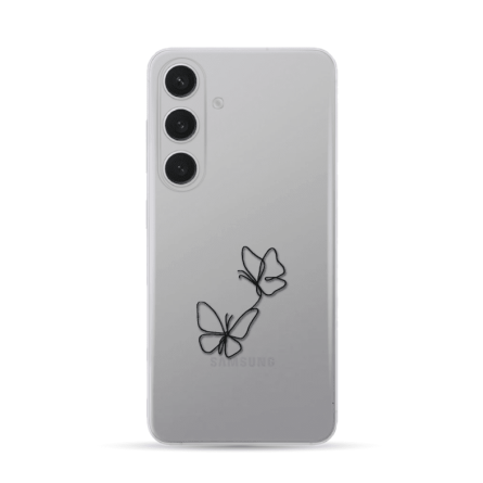 Silikonska Maskica za Samsung Galaxy S24 - Leptiri - LA-26 234568