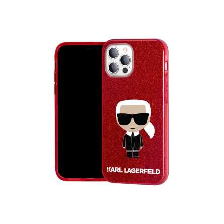 Karl Lagerfeld 3u1 maskica sa šljokicama - lagerfeld11 - crvena 225554
