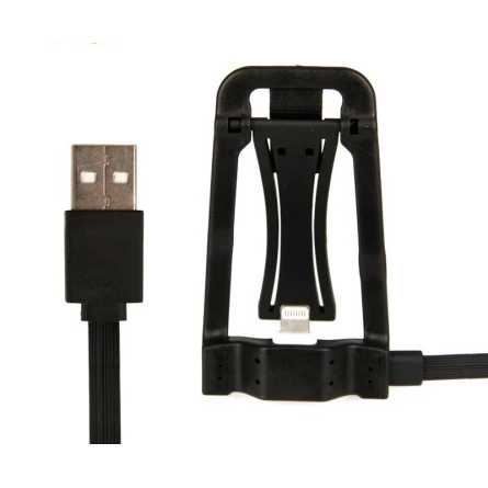 Držač s punjačem USB na Lightning - 1.7A -120cm 219772