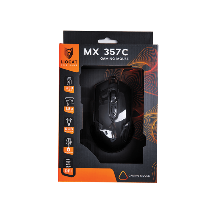 Liocat Gaming Miš MX 357C - Crni 242393