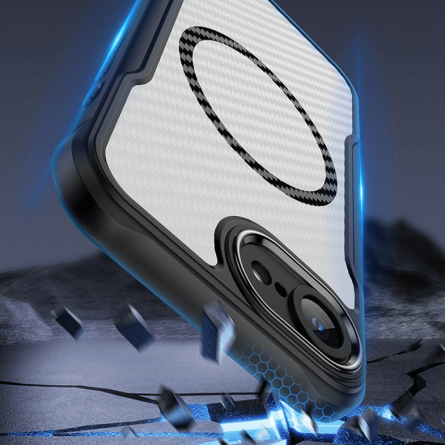 MagSafe Carbon Defender silikonska maskica za iPhone 16e 257293