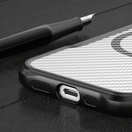 MagSafe Carbon Defender silikonska maskica za iPhone 16e 257294