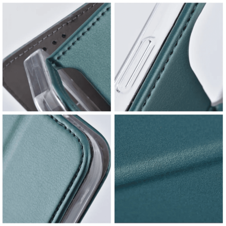 Smart Magnetic Maskica za Huawei Nova 12i - Tamno zelena 243668