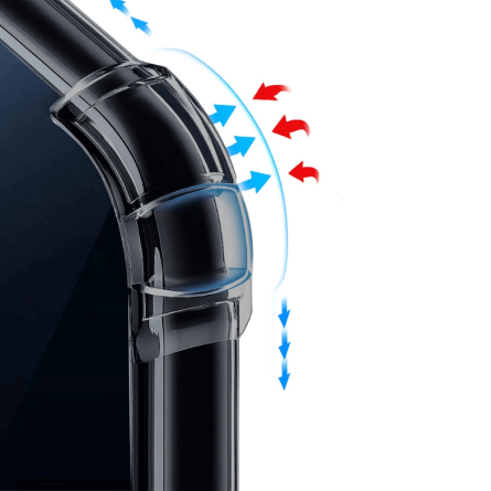 Silikonska Prozirna Anti-Shock Maskica za Honor Magic 8 Lite / X9d 261200