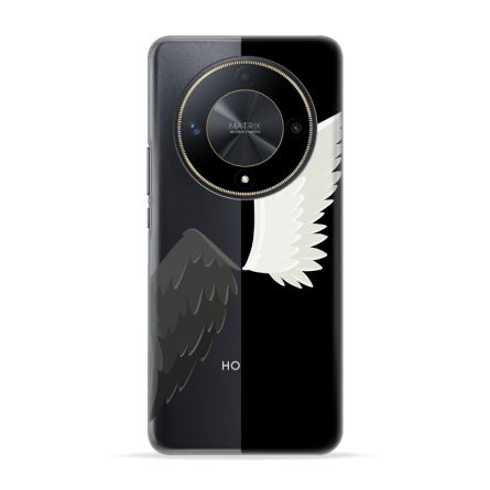 Silikonska Maskica za Honor X9b / Magic 6 Lite - Black & White 236711
