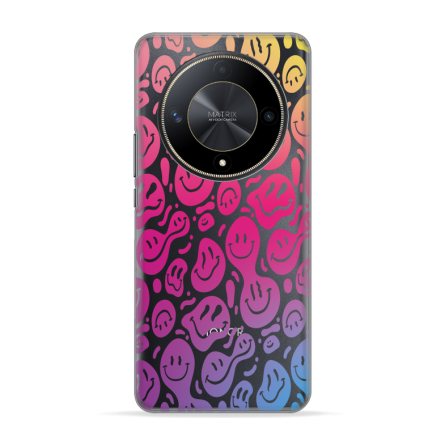 Silikonska Maskica za Honor X9b / Magic 6 Lite - Colorful Smiley 236719