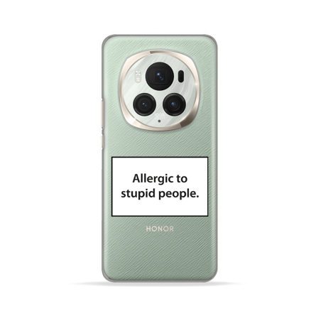 Silikonska Maskica za Honor Magic 6 Pro - Allergic to Stupid People 233338