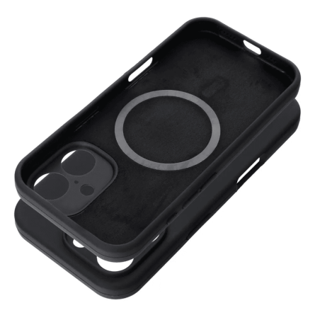 MagSafe Mekana Silikonska maskica za iPhone 16 - Crna 252262