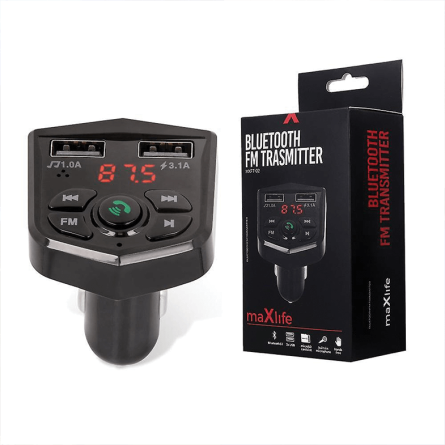 Maxlife FM Bluetooth Transmitter za Auto 241884