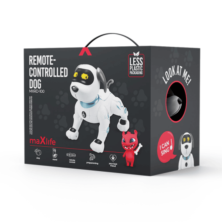 Maxlife MXRD-100 Robotski Psić na Daljinsko Upravljanje - Bijeli 242370