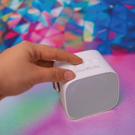 Maxlife Bluetooth karaoke zvučnik sa mikrofonom - bijeli 242531