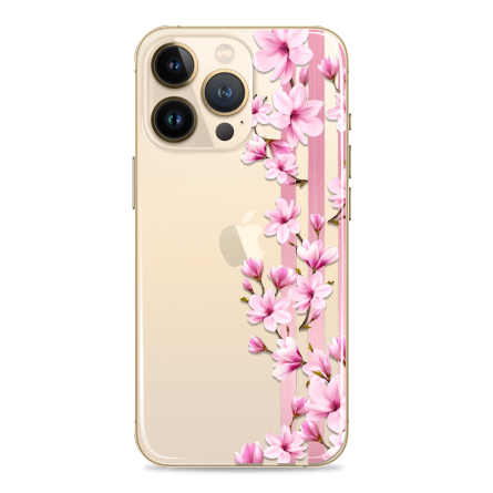 Silikonska maskica za mobitel - Pink Flowers - MC55 246092