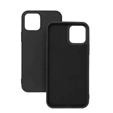 Mekana Silikonska Maskica za iPhone 15 - Crna 252211