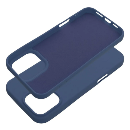 Mekana Silikonska Maskica za iPhone 16 Pro Max - Tamno Plava 252223